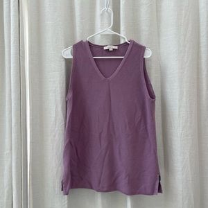 Loft knit tank